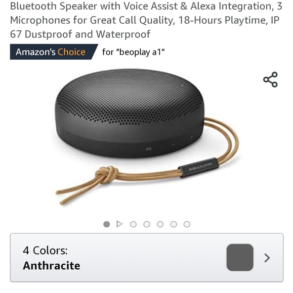 Bang & Olufsen Speaker - Picture 3 of 3